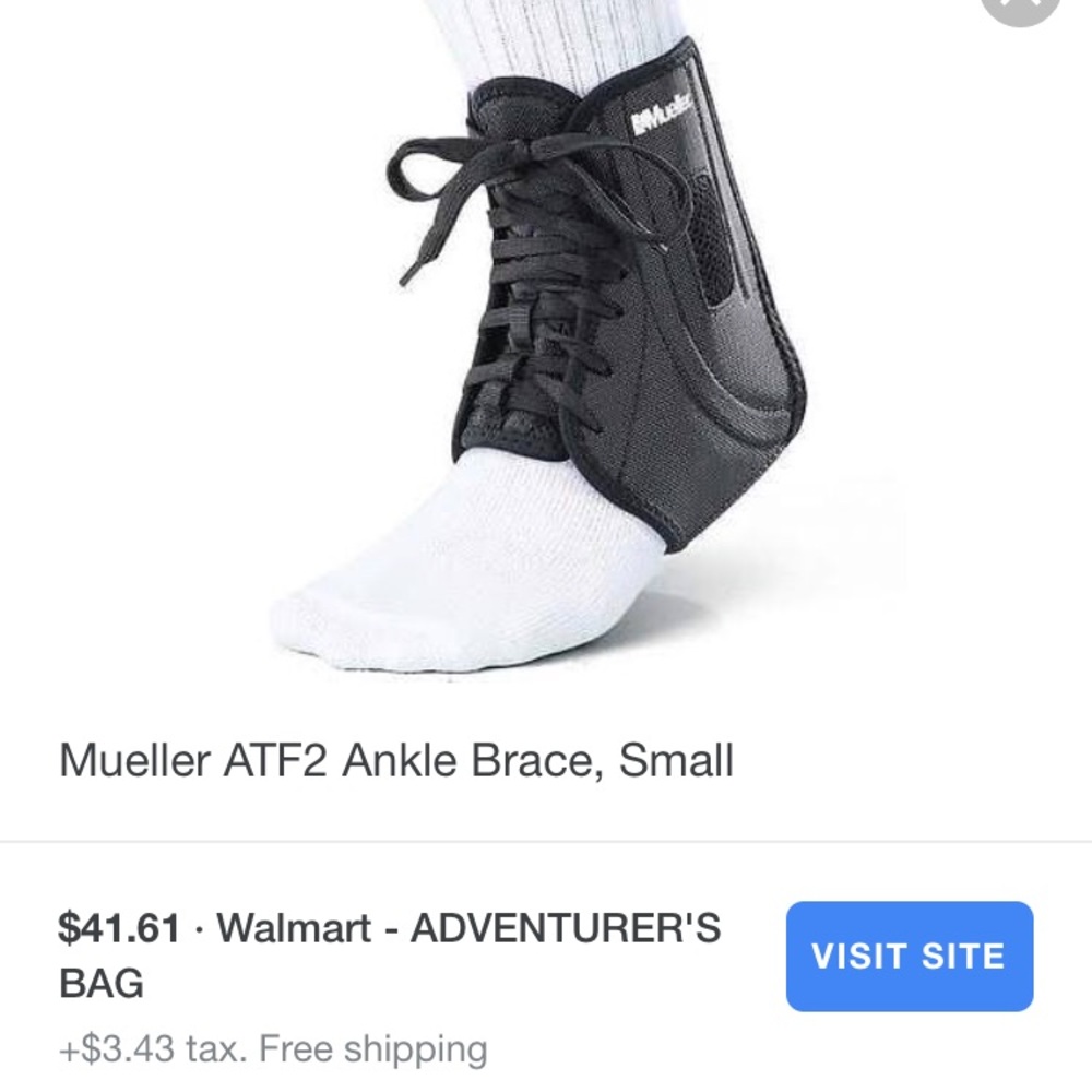 Mueller ankle brace